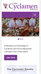 Mobile Screenshot of cyclamen.org